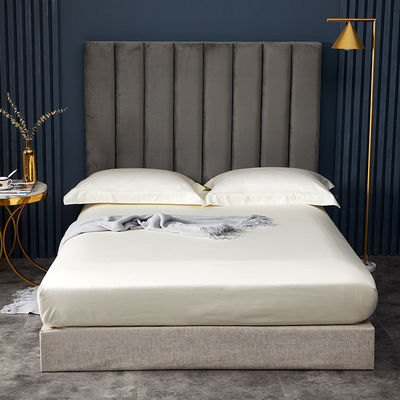 Folha de cama de bambu suave e respirável para um sono confortável