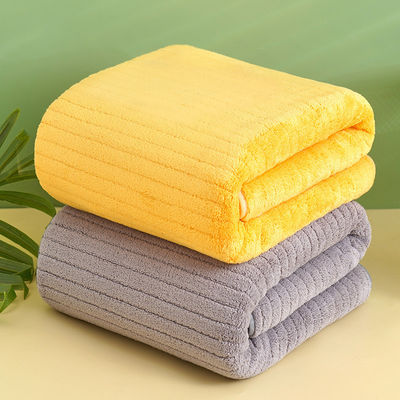 Toalha de banho de microfibra ultra absorvente perfeita para todas as estações e rectangular em forma