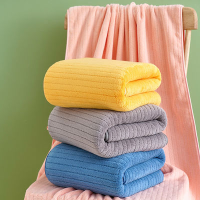 Toalha de banho de microfibra ultra absorvente perfeita para todas as estações e rectangular em forma