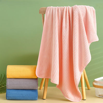 Toalha de banho de microfibra ultra absorvente perfeita para todas as estações e rectangular em forma