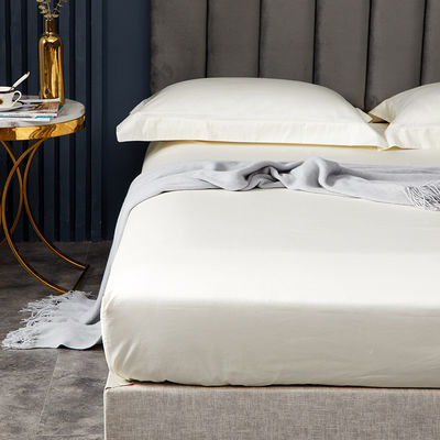 Folha de cama de bambu suave e respirável para um sono confortável