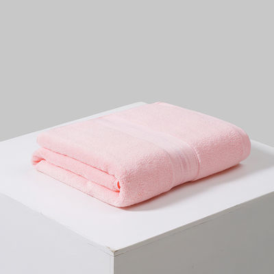 Hotel de luxo 100% algodão banho branco Toalha facial de mão com logotipo de bordado personalizado