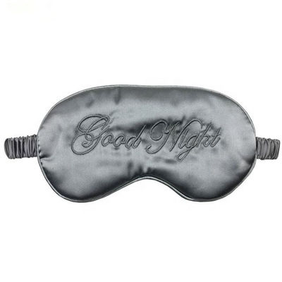 Logotipo personalizado aceito Silk Sleeping Luxury Eye Mask com ingrediente sem fragrância