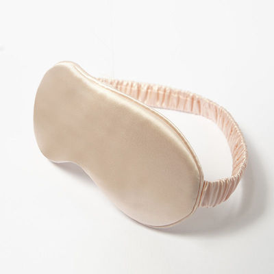 Máscara de Olho de Sono Ajustável Logotipo personalizado Satin Silk Eye Shade para viagens com pele normal