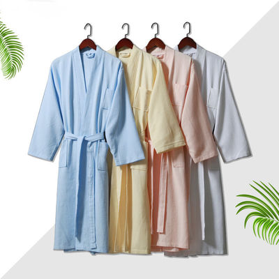 Vestido de banho confortável e absorvente de lã de coral