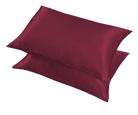 Cama de almofada de seda de amora suave e lisa 100% natural com fecho de zíper ou envelope