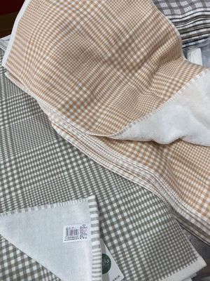 Toalha absorvente de algodão penteada algodão fina absorvente para ocasião do Dia da Terra descartável