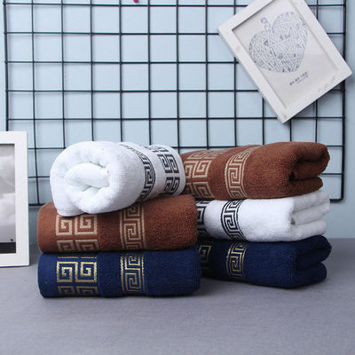 Luxury Hotel Embroidery Custom Grosso Super Soft Banheiro Banho 100% Toalha de algodão