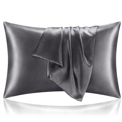 Impressão digital reativa Satin Silk Pillowcase Set de 2 para cabelo e pele super suave