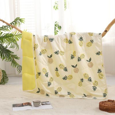 Logotipo personalizado Quilts de Verão para Crianças Impressões de desenhos animados Material de algodão Ar condicionado
