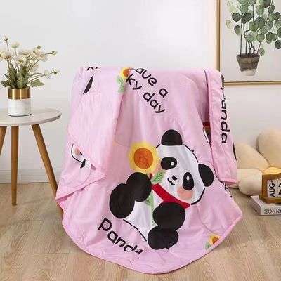 Logotipo personalizado Quilts de Verão para Crianças Impressões de desenhos animados Material de algodão Ar condicionado