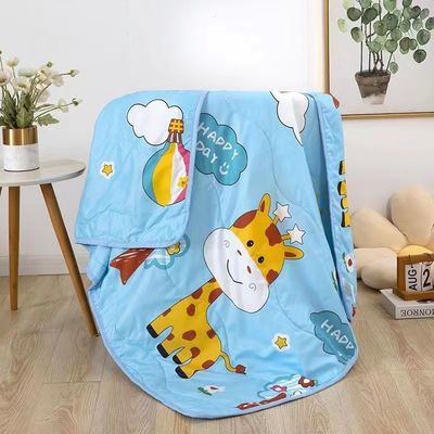 Logotipo personalizado Quilts de Verão para Crianças Impressões de desenhos animados Material de algodão Ar condicionado