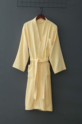 300-400g Vestido de banho de algodão Unisex Toalha Pijama Spa Vestido de banho Vestido de banho Profissional
