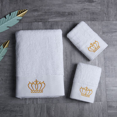 Salão de beleza de cor simples Regalo Toalha de banho de algodão puro Suave e absorvente para adultos
