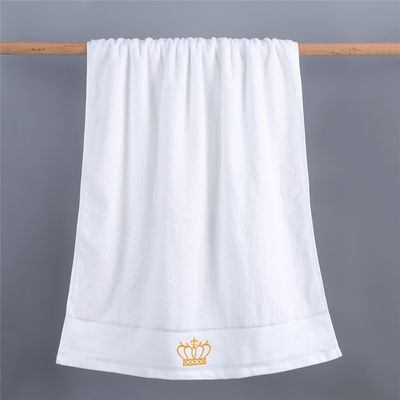 Salão de beleza de cor simples Regalo Toalha de banho de algodão puro Suave e absorvente para adultos
