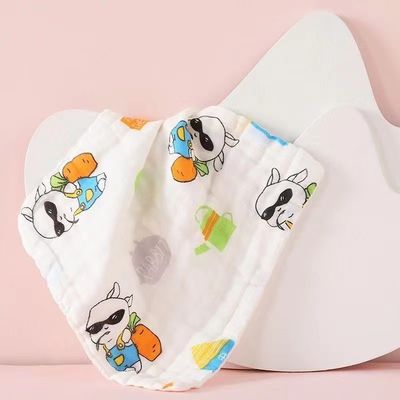 6 camadas de alta densidade de impressão toalha de bebê suave e confortável para todas as idades