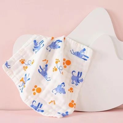 6 camadas de alta densidade de impressão toalha de bebê suave e confortável para todas as idades