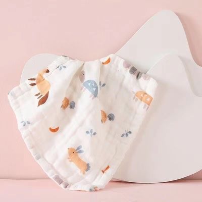 6 camadas de alta densidade de impressão toalha de bebê suave e confortável para todas as idades