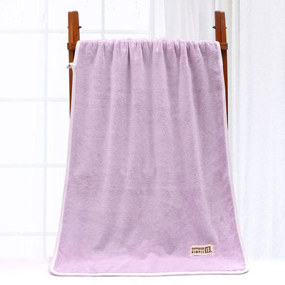 Sustão de Veludo de Coral escuro 80*150cm Tamanho retangular com absorção de água e secagem rápida