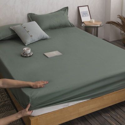 Folha de fibra de poliéster de padrão sólido lavável para cobertor de cama de estilo simples