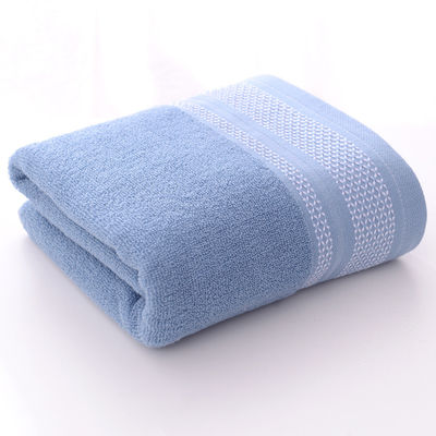 Brincadeira de salão de beleza de cor simples espessada Vantagem da toalha de banho de algodão absorvente macio