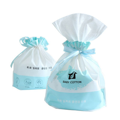 Toalha facial descartável de algodão puro de cor personalizada para casa viagens salão de beleza