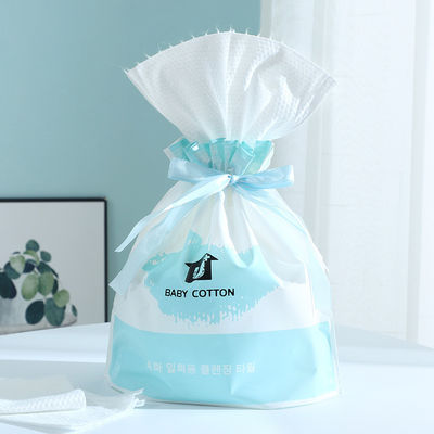 Toalha facial descartável de algodão puro de cor personalizada para casa viagens salão de beleza