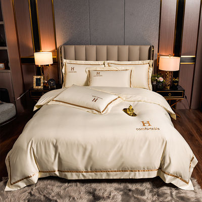 Casa Hotel Casamento Luxo Colorido Sólido Cobertura de Coberta Lenço de almofada Set de roupa de cama
