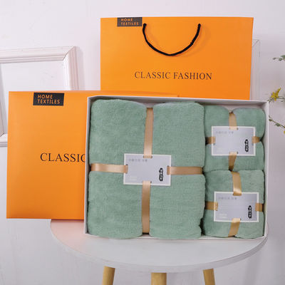 Conjunto de toalhas de banho de microfibra de luxo personalizado para adultos