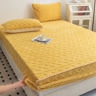 Cobertura de colchão antiderrapante para o Inverno 133x72 Densidade de tecido