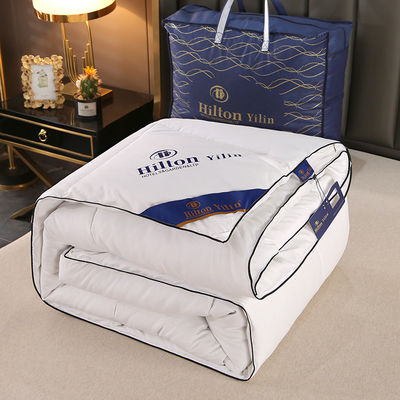 Tamanho personalizado Sustentável Hilton Hotel Textile Quilt Colchão de cama com 100% Poliéster