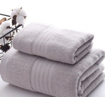 Toalhas de algodão 100% suaves e amigáveis para a pele, absorventes e de secagem rápida para todas as idades