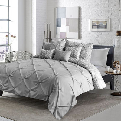 Microfibra Tecido Densidade Confortador roupa de cama Set 4 peças King Size Luxury roupa de cama