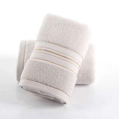 Padrão listrado 100% algodão toalhas absorventes espessadas suaves para a pele amigável secagem rápida