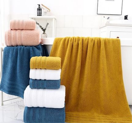 Toalha de banho espessa e macia absorvente ampliada 80 * 160cm Feita de algodão puro 100%