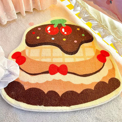 Tapetes de logotipo personalizados Tapete de desenho animado de crianças Rapete de criança Oração Decoração de quarto rosa Crianças Tapete Tapete pequeno para quarto