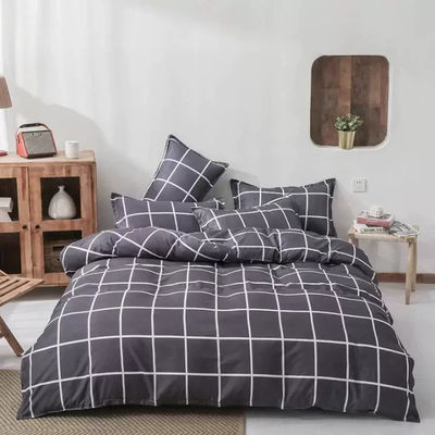 Tecido de poliéster 4 peças de roupa de cama para 1,2m Cama Branca Linha de cama de hotel de cinco estrelas