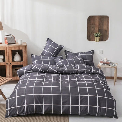 Tecido de poliéster 4 peças de roupa de cama para 1,2m Cama Branca Linha de cama de hotel de cinco estrelas