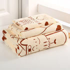 Conjunto de toalhas de banho de algodão altamente elogiado com design absorvente espesso e prazo de pagamento T/T