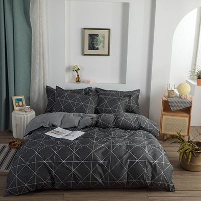 Tecido de poliéster 4 peças de roupa de cama para 1,2m Cama Branca Linha de cama de hotel de cinco estrelas