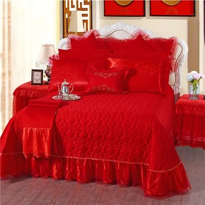 Estilo moderno 100% algodão orgânico cobertor casa lençol de cama 8 pcs conjunto PVC saco de cobertura de cama