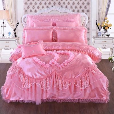 Estilo moderno 100% algodão orgânico cobertor casa lençol de cama 8 pcs conjunto PVC saco de cobertura de cama
