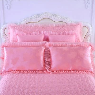 Estilo moderno 100% algodão orgânico cobertor casa lençol de cama 8 pcs conjunto PVC saco de cobertura de cama