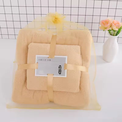 Toalha de banho de lã de coral para todas as idades com grande absorção de água