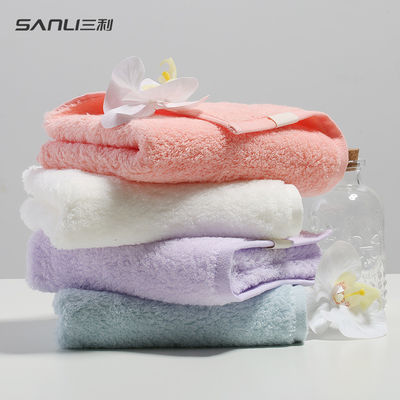 Toalha de banho 100% de algodão luxuosa e altamente absorvente para todas as idades da Sanli Towel