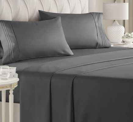 Hotel Living 5 Estrelas Luxury Home Bedding em cor personalizada 100% Poliéster de algodão