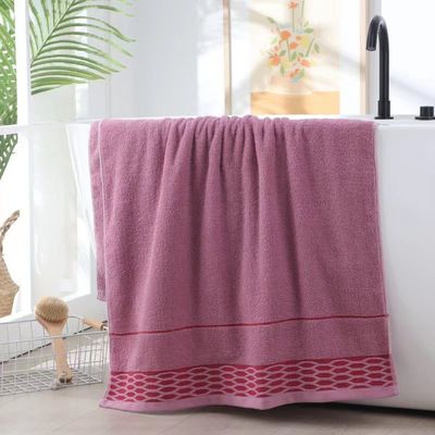 Toalha de banho de algodão puro de cor escura absorvente de secagem rápida perfeita para uso doméstico