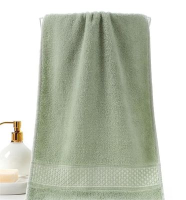 Jacquard 100% algodão toalha de lavagem facial cor sólida toalha macia seleção popular