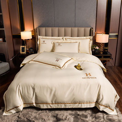 Cama de cama de seda de poliéster personalizada