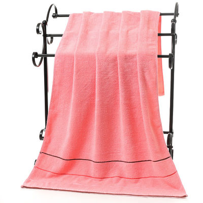 Set de toalhas de banho de seis cores de algodão espesso e absorvente sustentável